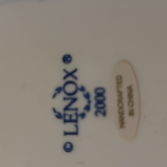 Lenox 2000s  millennium ice skating  snow man Ornament - Picture 6 of 6